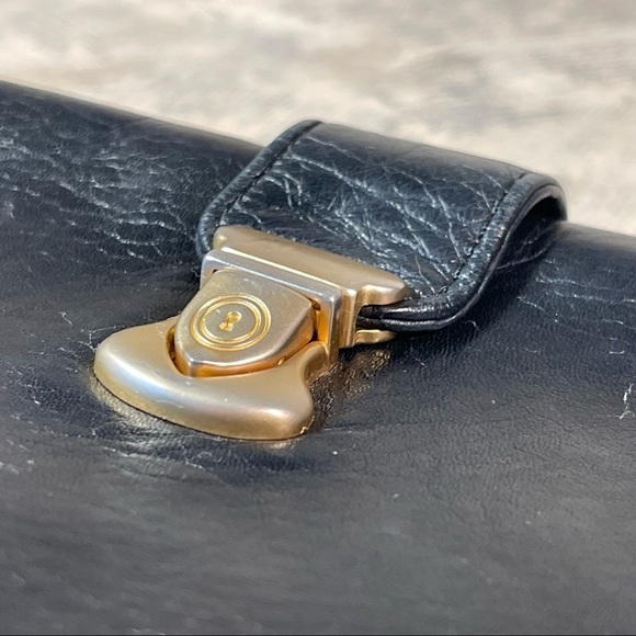 Vintage Perlina Trifold Leather Wallet - Picture 9 of 12